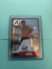 2022 Topps Update Series - 1987 Topps Baseball Autographs Luis Frias Black /199 