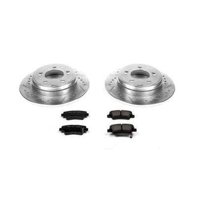 Power Stop K5381 Z23 Daily Driver Brake Pad and Z23 Evolution Brake Rotor Kit