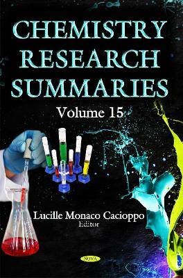 Chemistry Research Summaries, ,  Hardback