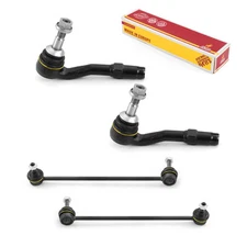 Outer Tie Rod End & Front Sway Bar Link Kit for 08-09 BMW 525i 08-10 528i 4 PCS