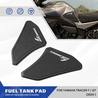 For Yamaha Tracer 7 GT 2025+ Tank Pads Tracer7 Tank Grip Rubber Sticker Decal