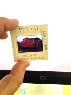 Vintage Pittsburg And Shawmut Caboose #191 .1973 Hamley photo