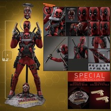 HOT TOYS DEADPOOL & WOLVERINE - DEADPOOL (SPECIAL EDITION) SIDESHOW EX MMS746B