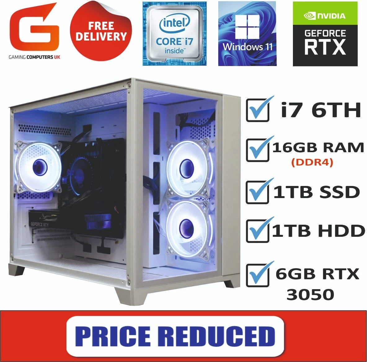 Las mejores ofertas en Gaming Intel Core i7 6th generación