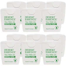 Desert Essence Tea Tree Oil Dental Tape - 12 Count (Pack Of 1) - Natur