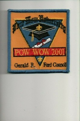 2001 Gerald R. Food Council Pow Wow patch