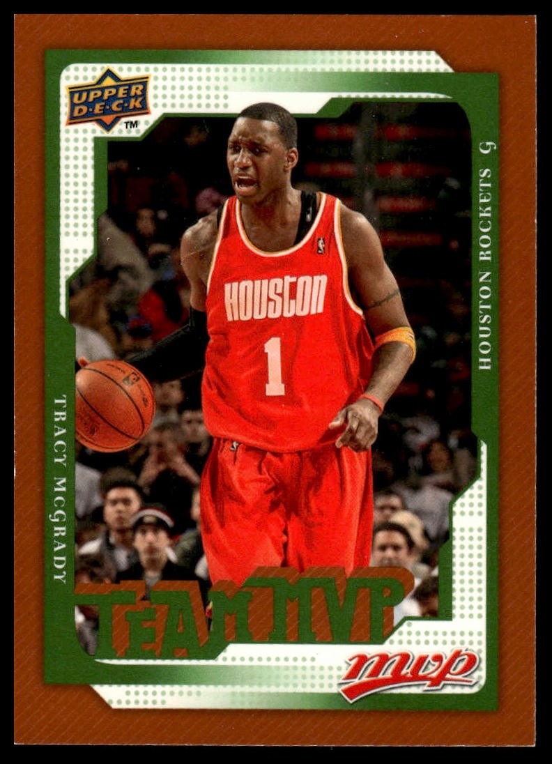 2008-09 Upper Deck MVP Tracy McGrady #180 🔥 Houston Rockets