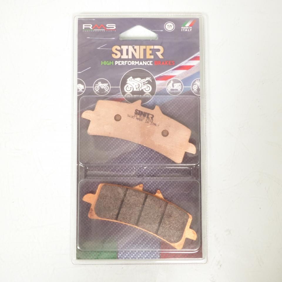 Plaquette de frein Sinter pour piloter la KTM 1190 RC8 sur route de montagne et circuit