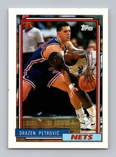 1992-93 Topps #234 Drazen Petrovic Near Mint or Better