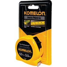Komelon The  3.5m/12 Ft. Metric/SAE Tape Measure 4912IM Komelon The  4912IM
