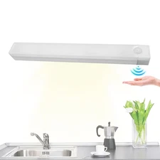 3x Punch-Free Smart Sensor Magnetic Rechargeable LED Lights Sensor Light Indoor