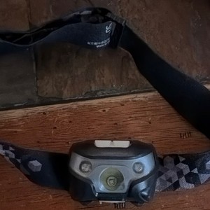 Energizer 575 Lumens Rechargeable LED Headlamp IP44, 3xAAA, Black/Gray
