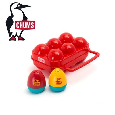 Chums Booby Egg Salt Pepper Case Rare Outdoor Model Limited Edition VHTF Kitchen