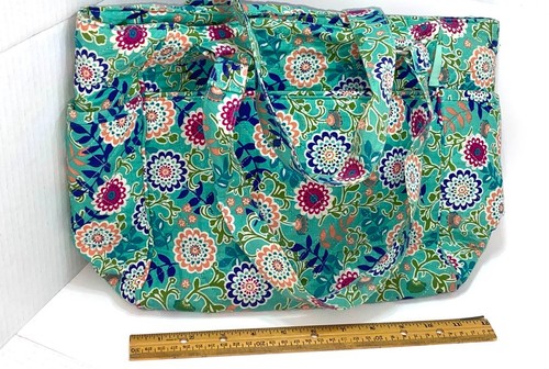 Waverly Inspirations Women's Quilted Tote Handbag