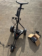 Golf Stream GX7 Electric Golf Trolley 3 Wheel Lithium Battery Excellent 1/37413