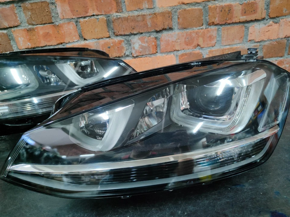 ПОДЛИННЫЙ Volkswagen VW Golf 15-17 MK7 GTD AFS ксеноновые ксеноновые фары лампы пары - Изображение 2 из 4
