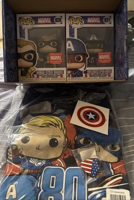 Funko POP! Marvel Collector Corps Year of the Shield Box Captain America M