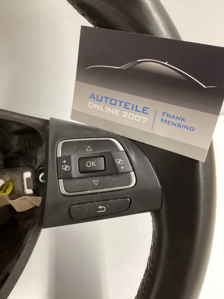 VW Touran Multifunktionslenkrad Lederlenkrad Lenkrad 1T0419091AC - Bild 4 von 4