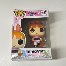 Funko Pop! Animation Powerpuff Girls Blossom #1080 Vinyl Figure Damaged Box