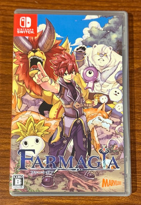 FARMAGIA (JP Nintendo Switch, 2024) CIB - Excellent Condition