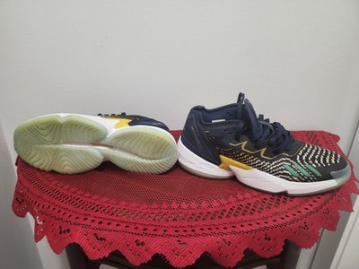 Adidas DON ISSUE 2 Utah Jazz Mitchell  Running Shoes Sneakers Men Size 9.5