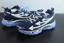 Sneakers unisex Off Arrow bianche Be Right Back blu navy