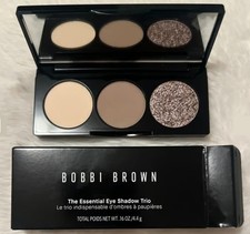 Bobbi Brown The Essential Eye Shadow Trio Palette .16 oz EVERYDAY GREYS NIB