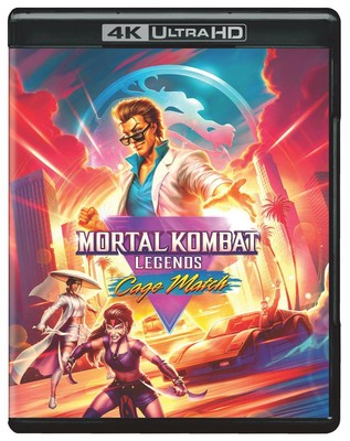 Mortal Kombat Legends Cage Match 4K UHD Blu-ray  NEW