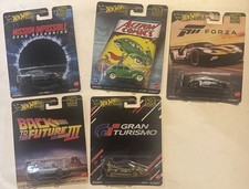 Hot Wheels Premium 2025 Pop Culture L Case, Set of 5 Cars, 1:64 HXD63-956L-6B