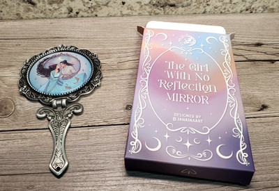 The Girl with No Reflection Fairyloot Exclusive Keshe Chow Hand Mirror