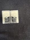 1 oz silver bar lot 2  Beautiful Plastic Packaging