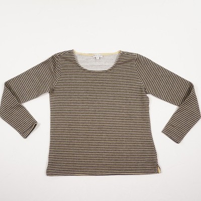 Marie Lund Damen Pullover Gr. S Mehrfarbig Gestreift Baumwollmischung Langarm Sh