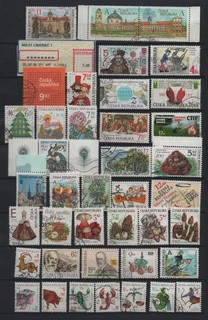 Tschechien used collection Pilze Sternzeichen Affen