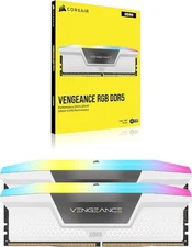 CORSAIR VENGEANCE RGB DDR5 RAM 32GB (2x16GB) 6400MHz 1.35V - Intel XMP Ready