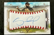 2025 Panini Boys Of Summer Pablo Sandoval Autograph FB-PSV #10/18 S.F. Giants