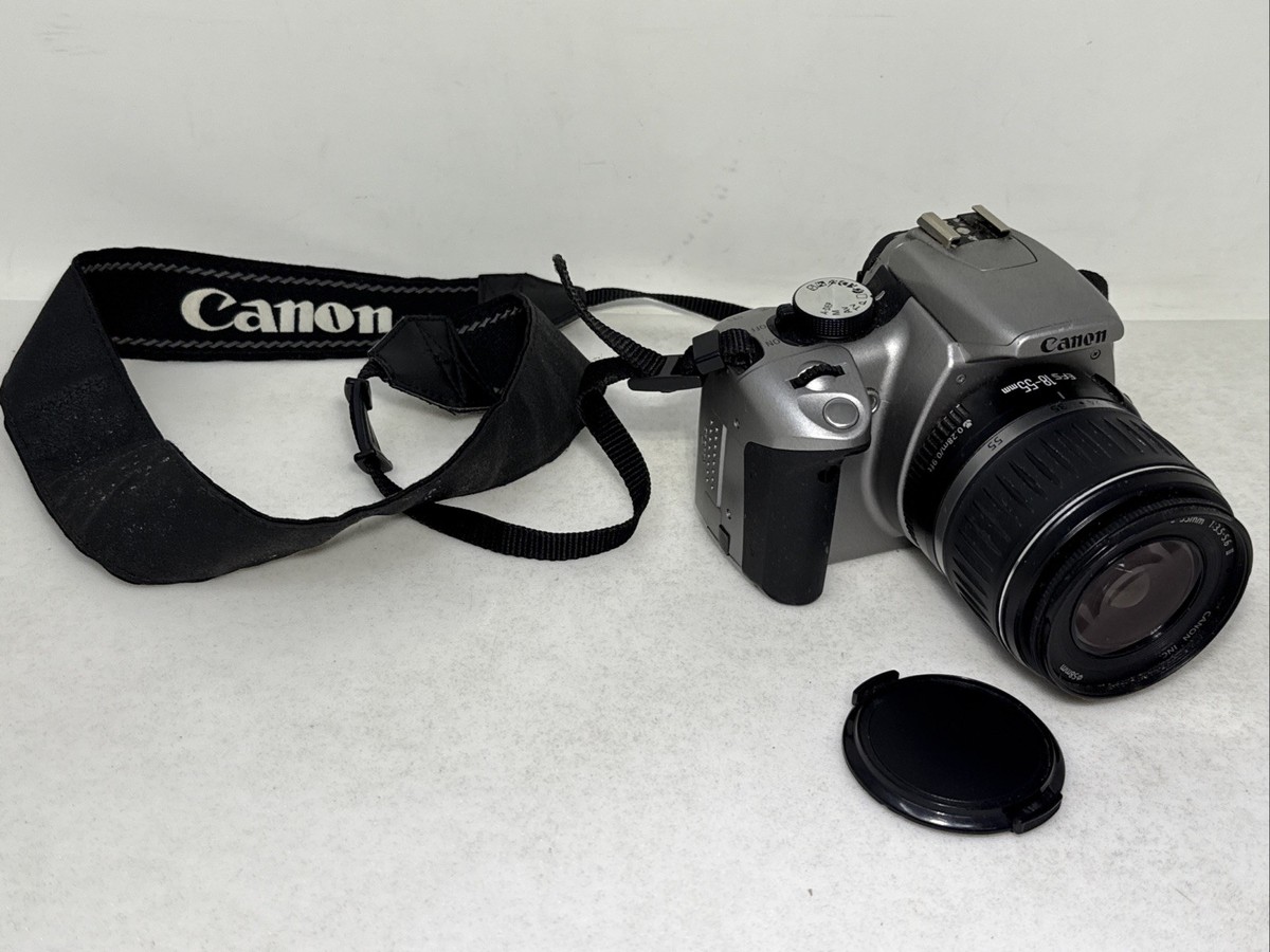 Canon EOS Digital Rebel XT 8.0MP DSLR Camera w/ 18-55mm Lens | eBay