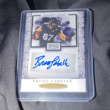 SAGE 2021 Premier Draft Bruno La Belle Cincinnati Bearcats #A151 Rookie Auto