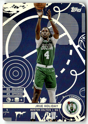 2025-26 Topps Match Attax NBA No. 5 Jrue Holiday Blue