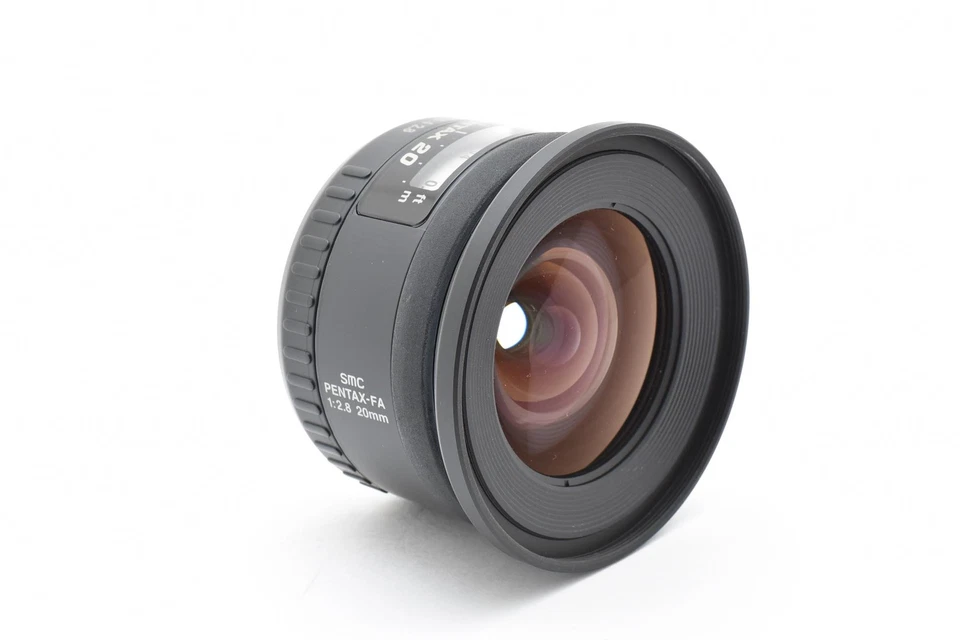 [Top MINT]  Pentax SMC Pentax FA 20mm f/2.8 AF Wide Angle Lens Black From JAPAN - Image 4 of 4