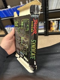 Syndicate (Atari Jaguar, 1995) Game & Box