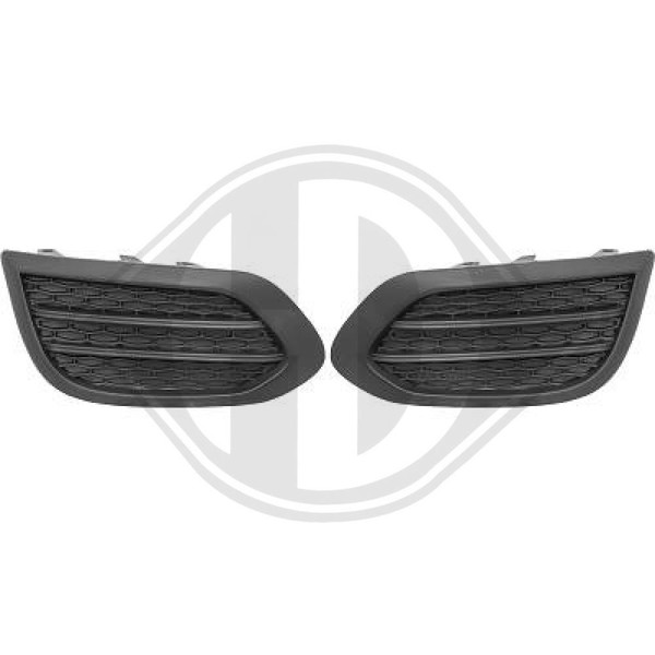 4446146 LüFtungsgitter, StoßFäNger Links Rechts FüR Renault Kadjar (Ha_, Hl_)-image