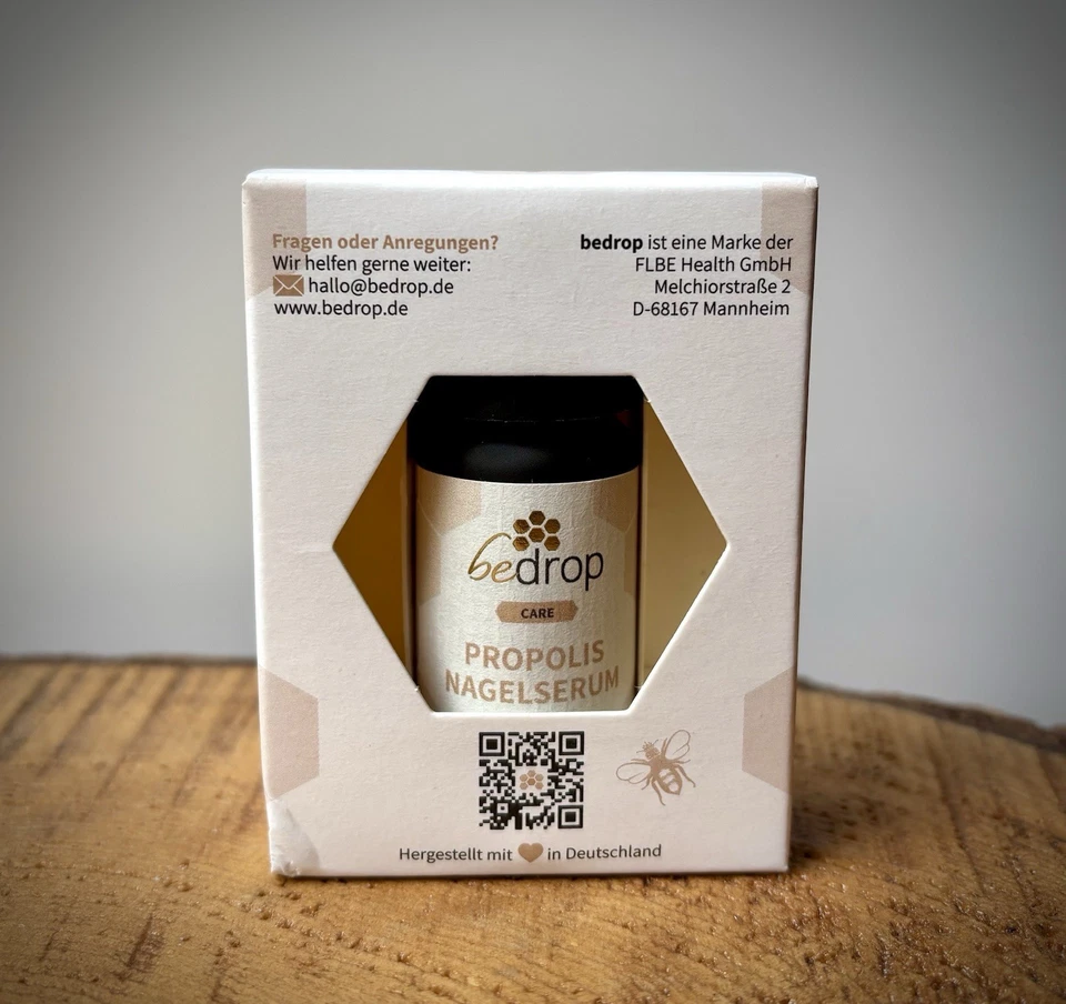 bedrop Propolis Nagelserum - Nagelpflege mit hochdosiertem Propolis - 10ml