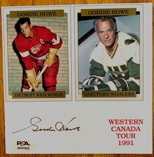 Gordie Howe Rookie Cards and Autographed Memorabilia Guide 33