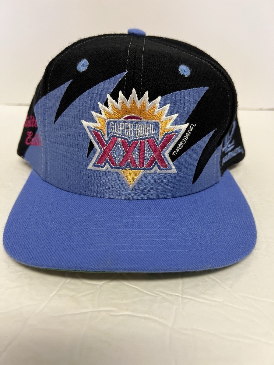 Vtg 90s Super Bowl XXIX Sharktooth Logo Athletic Limited
