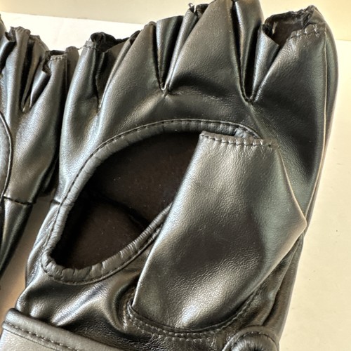 Sports Pro Style MMA Gloves Unisex XL Black Combat Sports International - Picture 7 of 21