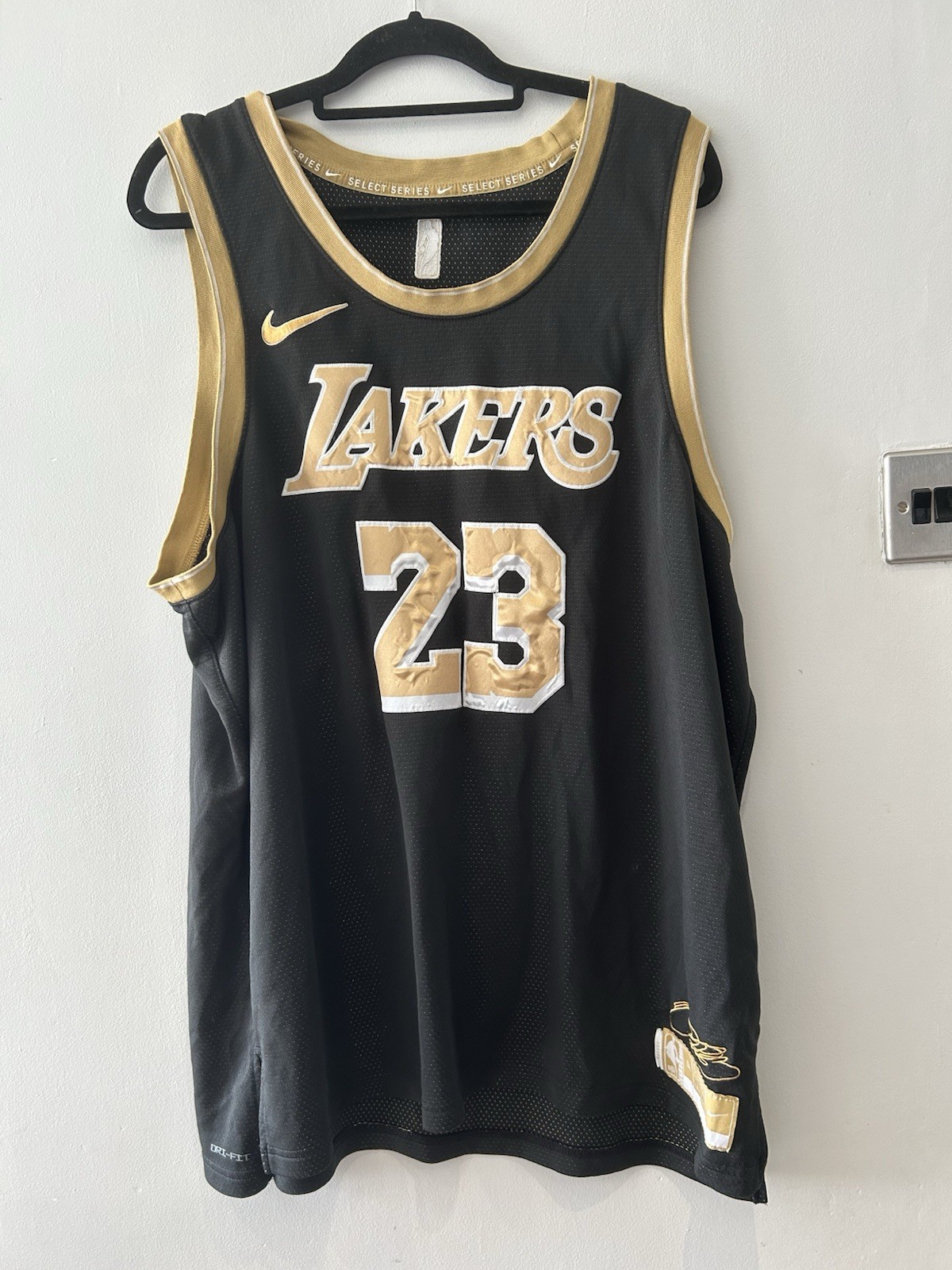 Nike NBA LALakers Lebron James #23 Select Series Jersey FN5913-053 Men Sz 2XL