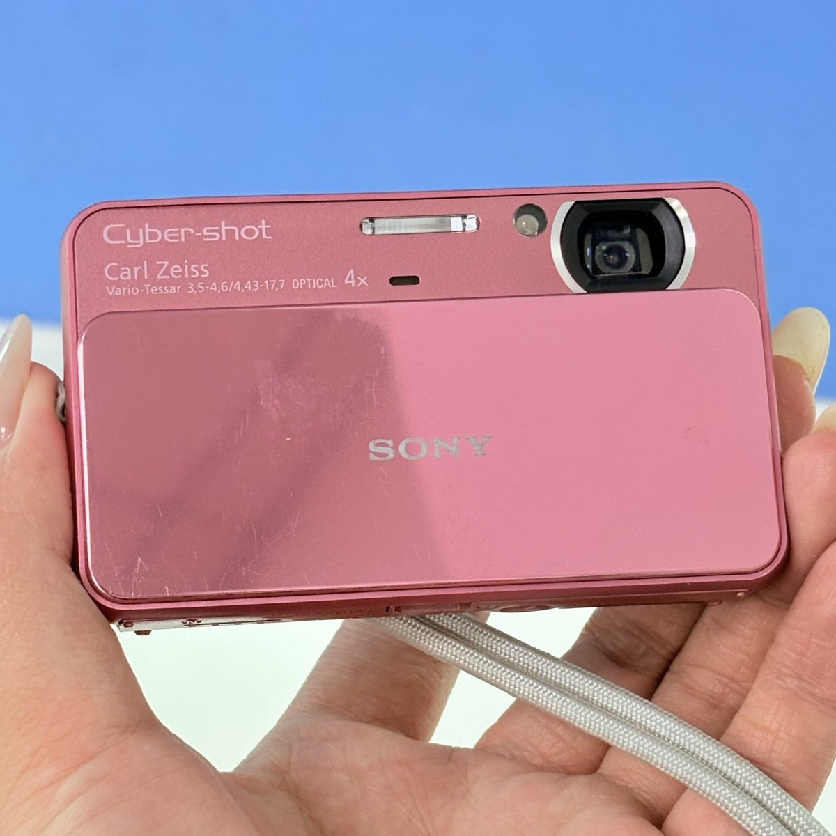 【動作品・特典あり】Sony Cyber-Shot DSC-T110 PINK SONY CyberShot DSC-T110 Pink Digital Camera 16.1MP 4x Zoom Tested