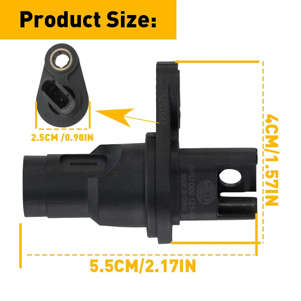 Posición del árbol de levas se adapta al sensor 2006-2012 BMW 525i 528i 530i 530xi 535i 640i 740Li Foto 4 de 4