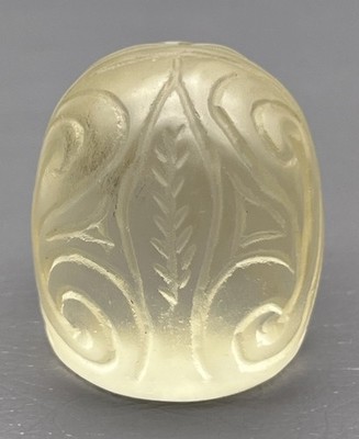 Islamic Crystal Chess Piece Floral Gaming Pieces 18th  Century Central Asia