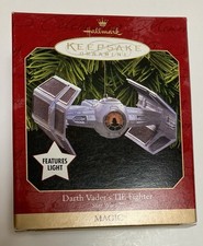 1999 Hallmark Keepsake Star Wars Ornament - Darth Vader   s TIE Fighter